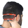thumbnail image 3 of Revo Neck - Neckline Shaving Template Guide - Edge Up your Straight Neck Hairline - One Size Fits All Haircut Grooming Kit - Styling Tool - Use W/Clippers or Trimmer - Barber Supplies Set - Stencil, 3 of 5