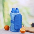 Mainstays 74Ounce Plastic Bottle with Accessory Bag, Blue