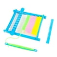 thumbnail image 1 of 1 Juego de telar tejido a mano con accesorios, manualidades DIY, tapicería multifuncional, telar de costura para niños principiantes Hugo Máquina de tejer, 1 of 10