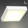 thumbnail image 3 of Lámpara De Techo LED Spot Cuadrado De Sobreponer Panel Fat 8 Watts 12 cm Luz Cálida 3000 K Blanco Illux TL-2809.B30, 3 of 8