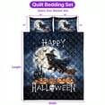 thumbnail image 5 of Happy Halloween Newfoundland Witch Pumpkins Bats Quilt Bedding Set Newfie Dog Lover Gifts 1 Blanket Bed Cover 2 Pillowcases - 13012, 5 of 5