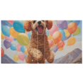 thumbnail image 2 of Teddy Dog Ballons Mountains 3 Ring Binders 1.5 inch Hardcover File Folders with Interior Pockets A4 Size Organizer for School Office Hospital Set of 2, 2 of 8