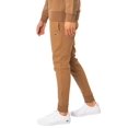 thumbnail image 2 of Lacoste Slim Fit Organic Cotton Joggers, Brown, 2 of 6
