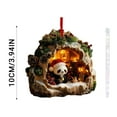 thumbnail image 1 of Decoraciones Del Árbol de Navidad 10cm Animales Del Bosque Colgante Decoraciones de Vacaciones Ornamento Del Árbol de Navidad, 1 of 5