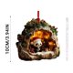 thumbnail image 2 of 10cm Forest Animals Decoration Christmas Tree Pendant Holiday Gift, 2 of 5