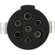 thumbnail image 4 of Accesorios para remolque, adaptador de conector de remolque tipo N de 24V y 7 pines, barra de remolque con conector de cableado de clavija redonda de alta resistencia JM, 4 of 5