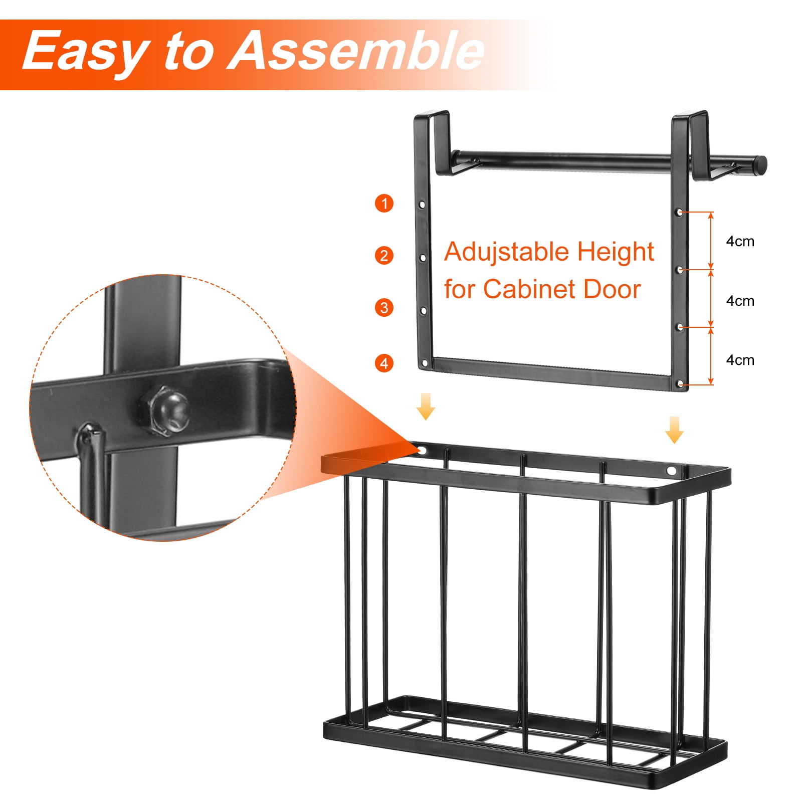 Support De Planche à Découper Sous Armoire – Range-planche En Acier Inoxydable, Gain De Place Pour La Cuisine - 4