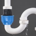 thumbnail image 4 of Accesorios de montaje de conexión de conector de tubería de agua de plástico PE, 2 uds., 4 of 8
