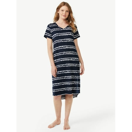 

Joyspun Women s Sleep Midi Chemise Sizes S to 3X