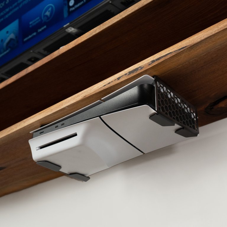 Stealth Mount - Under Desk Mount for PS5 Slim Console, Cool