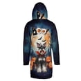 thumbnail image 2 of Happy Halloween Vampire Schnauzer BOO with Pumpkins Fun and Spooky All Over Print 3D Hooded Duffle Toggle Coat Miniature Schnauzer Dog Lover - 00018, 2 of 6