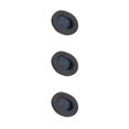 thumbnail image 3 of QualitChoice 1/2/3/5 Réduction du Bruit Oreillette en Cuir Oreillette Coussin de Casque Réparation Muff Remplacement Pièces de Rechange pour Noir Bleu 3PCS, 3 of 6