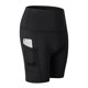 thumbnail image 5 of Mujeres Deportes Pantalones de yoga Bolsillos laterales Leggings cortos Ropa deportiva Gimnasio CACAGOO Leggings deportivos, 5 of 7