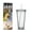 Clear, variant on 16oz Clear Insulated Acrylic Tumblers with Lid & Straw, Bulk Double Wall Reusable Classic Cup, Great Plastic Tumblers for Cold Drinks, Coffee, Beer，Milk Tea (Clear)