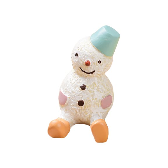 EUDIDV Xmas Decoration Ornaments Crafts Decor Ornaments Resin Decoration Artificial Santa Claus Ornaments Christmas Figurines