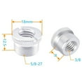 thumbnail image 6 of 10PCS Microphone Screw Adapter 3/8In to 5/8In Male Mic Thread Screw Mic Mount Mic Stand Accessories Repairing Parts, 6 of 6