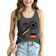 thumbnail image 2 of Women's Football Graphic Tank Tops, Women's Sleeveless Running Tank Top, Breathable Lightweight Sports Vest for Workout, Gym, Yoga, Training for Soccer Tournament 2026 Gray Size: M, 2 of 5