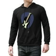 thumbnail image 2 of COMIO Retro Vintage Guitar Pick Player Guitarist Bassist Musician Pullover Hoodie, 2 of 4