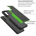 thumbnail image 6 of Ebizware for Samsung Galaxy A13 5G Case, Dual Layer Protective Heavy Duty Shockproof Cell Phone Cover with Anti-Slip Textured Back - Military Protection Bumper - (Green), 6 of 8