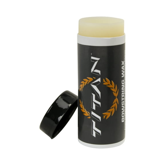 Titan Compound Recurve Bowstring Wax, 0.90 oz, White, Gel Tube, Bowstring Wax Lubricant Refill, 1 Each