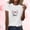 White, variant on EchfiProm T shirts for Women Valentine Day Graphic Tee Valentine Summer Bow Print Ladies Shirts Cute