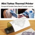 thumbnail image 2 of Impresora Portátil A4, Inalámbrica, Térmica, con Bluetooth, para Tatuajes, Mini Impresora Térmica, Impresora Fotográfica de Papel A4, 2 of 5