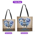 thumbnail image 5 of Schnauzer Proud Dad Happy Father's Day All Over Print 3D Canvas Tote Bag Miniature Schnauzer Dog Lover Reusable Handbag - 02008, 5 of 5