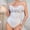 A10 White, variant on Women's Bustier Corset Top Strapless Push Up Boned Bodice with Mesh Panels Hook and Eye Closure for Cosplay Halloween Costume Rave Festival Party Clubwear