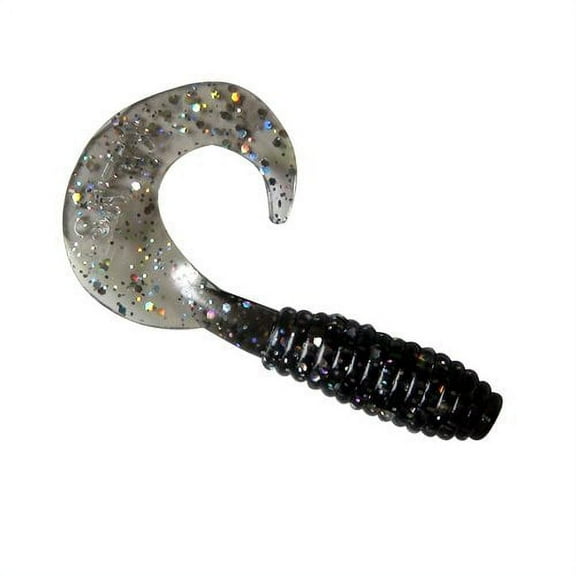 Kalins Freshwater 3 in Grub, Lakes River 10pk.  Soft Plastic Grub for Panfish, Bass and Pike.