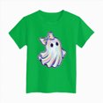 thumbnail image 5 of KPVEVIQ Toddler Girls Boys Halloween Shirts Fun Ghost Graphic T-Shirt Fall Tee Top Short Sleeve Cute Kids Clothes, 5 of 5