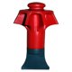 thumbnail image 1 of Filtro y protector contra salpicaduras para triturador de basura Danco Disposal Genie en rojo (10451), 1 of 3