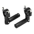 thumbnail image 2 of JISADER 1 Pair of Motorcycle Foot Pegs Anti Slip Replacement Sturdy Foot Rest Pedals Black, 2 of 9