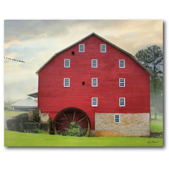 Courtside Market Willow Grove Mill Gallery-Wrapped Canvas Wall Art, 16x20
