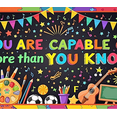 thumbnail image 4 of Colorful Design Motivational Banner Polyester Material Inspirational Decoration Banner for Classroom School Event Indoor Decor, 4 of 8