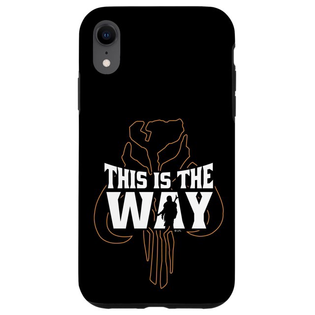 Funda para teléfono STAR WARS iPhone XR The Mandalorian This Is The Way