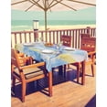 thumbnail image 2 of Fsddascl Watercolor Dragonfly Outdoor Tablecloth - 52x70 Inch Rectangle Dining Table Cover, Spring Summer Floral Botanical Waterproof Outdoor Table Cloth with Umbrella Hole & Zipper for Picnic/Patio, 2 of 7
