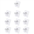 thumbnail image 3 of 10 Piezas Soportes de Barra de Cortina Autoadhesivos Soportes para Barras de Cortina Sin Perforar Sin PerforacióN Ganchos Ajustables Sin Clavos - 2, 3 of 5