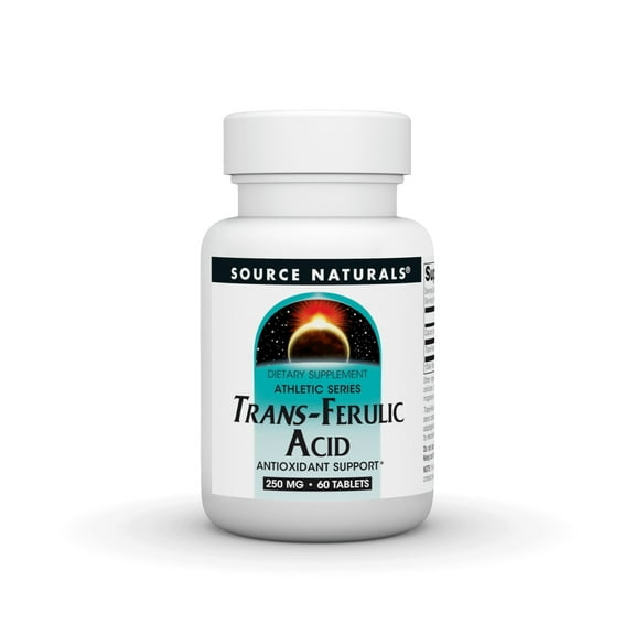 Source Naturals Trans-Ferulic Acid 250 mg 60 Tabs