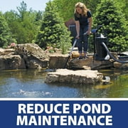 The Pond Guy ClearVac Dual Chamber Vacuum for Koi Pond & Water Garden, 4 Interchangeable Nozzles
