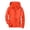 Orange, variant on Mens Ultra-Thin Outdoor Windbreaker Lightweight Breathable Sun Protection Hooded Jacket