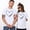 White, variant on TIHLMK Mens Tshirts Summer Men Couples Lover 's Day Short Sleeve Love Letter Print T Shirts Tops