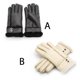 thumbnail image 2 of Sonducket 1 par de guantes de cuero para ciclismo, reemplazo portátil, elegante, térmico, cálido, resistente al viento, para mujer, guantes de invierno guantes y mitones Negro Sonducket AP013376-01, 2 of 6