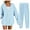 Z1-Sky Blue, variant on YDFCWXW Women 2-Piece Set Fleece Jacket Casual Full Zip Up Hoodie Warm Sherpa Lined Sweatshirt Coat With Pants Outfit Sets Black, M