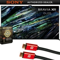 Sony XR55A95L BRAVIA XR A95L 55 inch QD-OLED 4K HDR Smart TV with Google TV 2023 Bundle with 4 YR CPS Enhanced Protection Pack