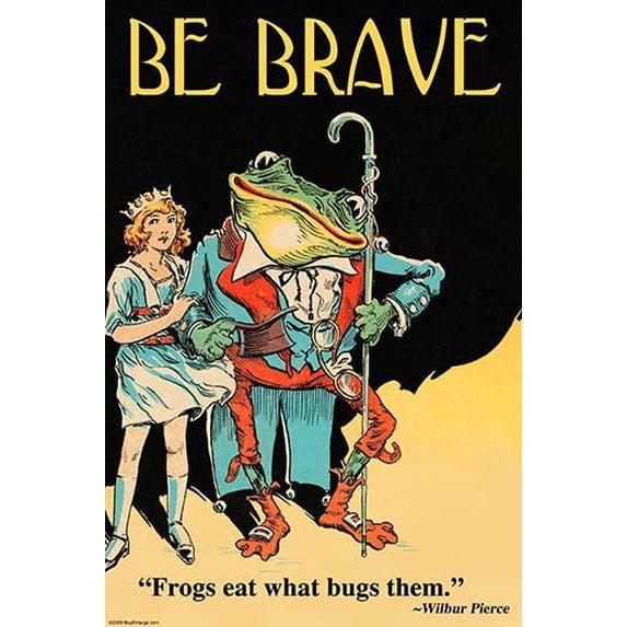 Be Brave- Fine Art Canvas Print (20" x 30")