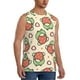 thumbnail image 2 of Balery Frog Hold Strawberry Camisetas sin mangas para hombre, absorbe la humedad y protege contra el mal olor.-Small, 2 of 7