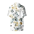 thumbnail image 6 of Ruimatai Women's Casual Printed Short Sleeve Button Down Blouse with Pocket Comfortable Stylish Tops, 6 of 7