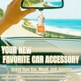 thumbnail image 3 of Osmore Car Air Freshener Hanging, Pistachio Salted Caramel, Long Lasting Scent 2-Pack, 3 of 8
