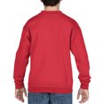 thumbnail image 4 of Gildan - Sudadera con cuello redondo Modelo Heavy Blend Unisex niño niña (Rojo), 4 of 4