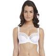 thumbnail image 1 of Fantasie Womens Estelle Underwire Side Support Bra, 38F, White, 1 of 4